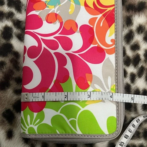 Thirty-one clutch zipper wristlet organizer wallet multicolor - Picture 10 of 10